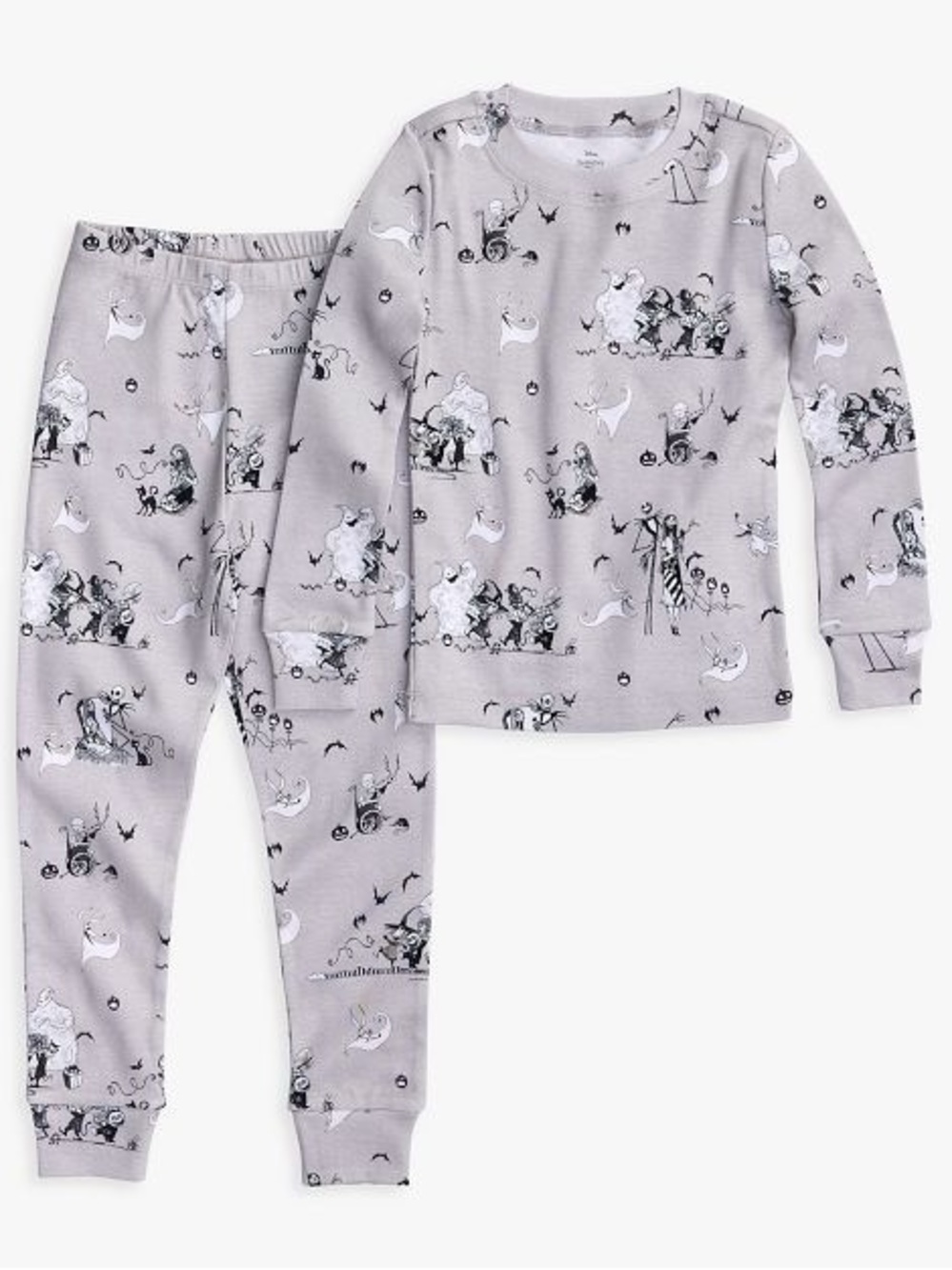 Pottery Barn 100% Organic Cotton Toddler Nightmare Before Christmas Pajama Set
